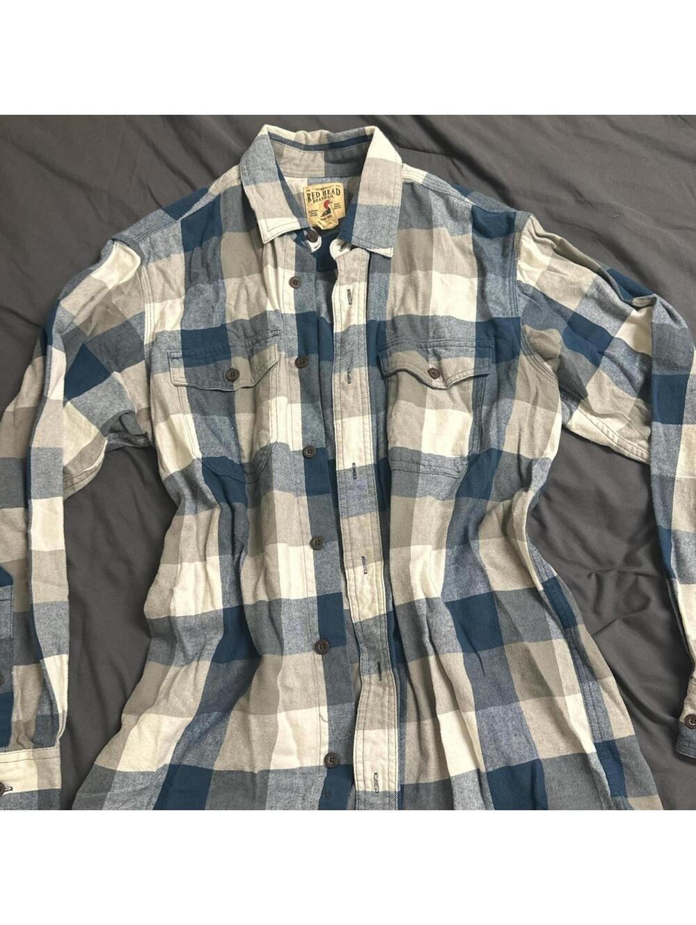 Blue and Grey Flannel